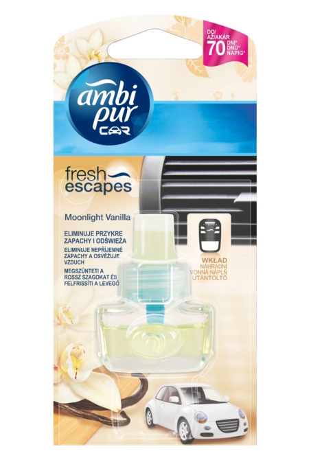 Ambi Pur Car3 illatosító utántöltő 7ml Vanilia